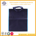 Dark blue printed non woven garment carry bags cheap price